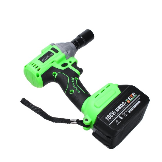 168VF 550N.m Cordless Electric Wrench One Battery One Charger