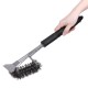 17inch BBQ Grill Brush Scraper Scrubber Barbecue Cleaning Tool Wire Kitchen Stainless Steel Cleaner