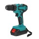 18V Electric Drill 10mm Rechargeable Cordless Power Drills Adapted To Makita Battery With 1 Battery 1 Charger