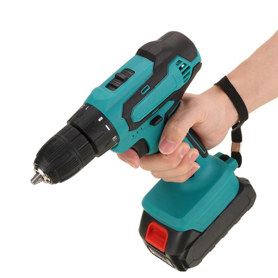 18V Electric Drill 10mm Rechargeable Cordless Power Drills Adapted To Makita Battery With 1 Battery 1 Charger