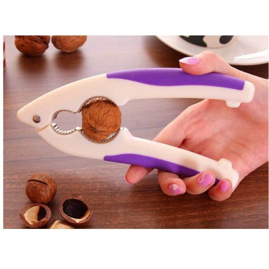 18X5.3cm Pencan Nutcracker Sheller Walnut Convenient Plier Walnut Almond Pecan Clip 3 Color