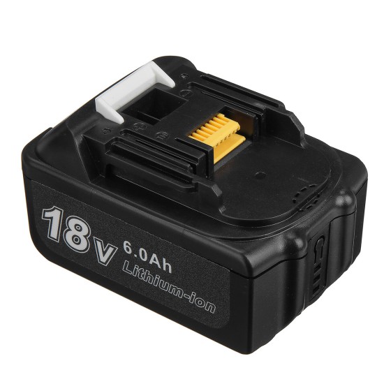 1PC 18V 6000mah Black With light Plastic Pure Electric Battery