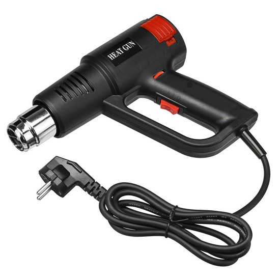 2000W 60-600℃ Profession Electric Heat Guns 2 Speed Heat Variable Hot Air Power Tool Hair Dryer for Soldering