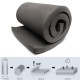 200x60x5cm Black High Density Seat Foam Rubber Replacement Upholstery Cushion Foam