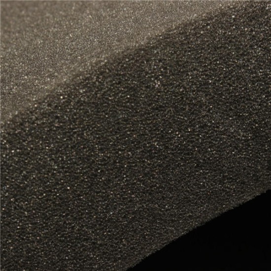 200x60x5cm Black High Density Seat Foam Rubber Replacement Upholstery Cushion Foam