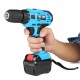 21V 1.5Ah Lithium-ion Cordless Hammer Drill Driver Kit With 2 Speed