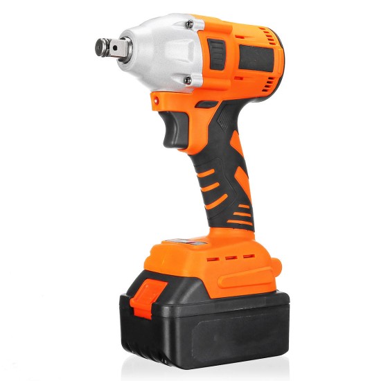 21V 16000mAh Brushless Impact Wrench LED Light Li-Ion Battery Cordless Electric Impact Wrench