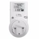 230V 1/2/3/4 PCS Wireless EU Regulation Remote Control RF Socket Household Jack Type