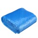 244/305/366cm Round Inflatable Paddling Swimming Pool Dust Cover Tarp Rope