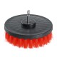 24pcs Cleaning Drill Brush Attachment Set Carpet Tile Power Scrubber Cleaner Attachment