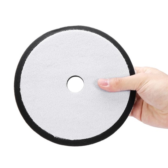 2Pcs 2/3/4/5/6/7 Inch Woolen Polishing Pad Disc for Detail Polishing