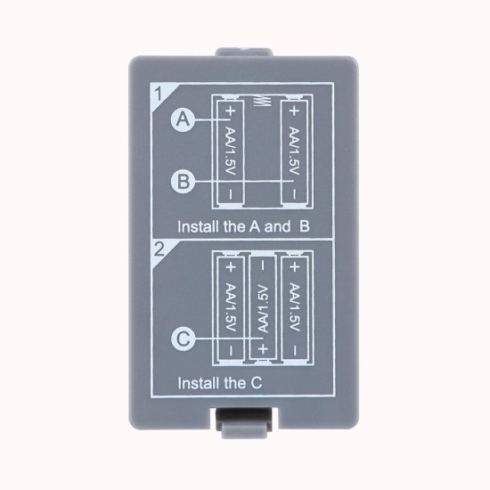 2Pcs Battery Back Cover for MDS8207 Digital Oscilloscope Battery Compartment Cover