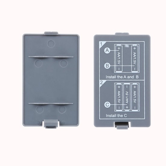 2Pcs Battery Back Cover for MDS8207 Digital Oscilloscope Battery Compartment Cover