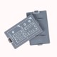 2Pcs Battery Back Cover for MDS8207 Digital Oscilloscope Battery Compartment Cover