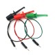 3 Pcs 20cm Transistor Tester Test Hook Test Clip