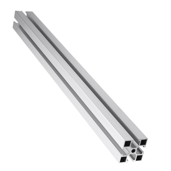 300-1000mm 4040 T Slot Aluminum Extrusions 40x40x2mm Aluminum Profiles Extrusions Frame for Furniture Woodworking DIY CNC Machine