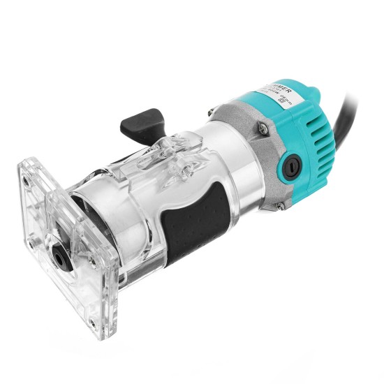 30000RPM 600W Electric Hand Trimmer Wood Laminate Palm Router Joiners Tool Wood Trimming Machine