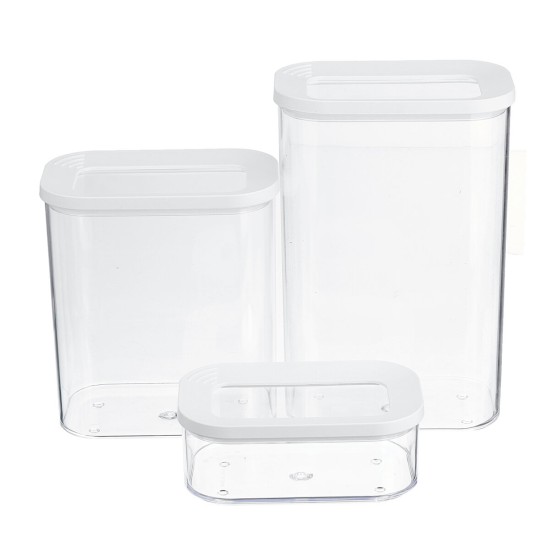 3/4/5Pcs Airtight Food Storage Containers Kitchen Canisters Boxes with Lid Set