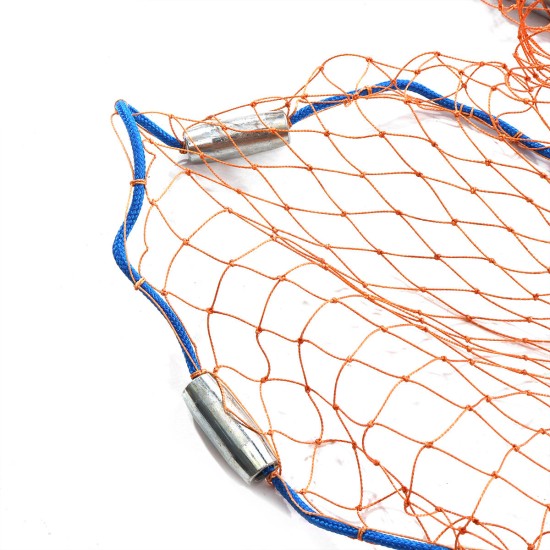 3.6M 12FT Hand Easy Throw Manual Fishing Net Outdoor Hunting Fishing Bait Network Fishing Tools