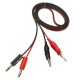 3pcs Alligator Clip Test Lead Clip To Banana Plug Probe Cable for Multi Meters