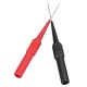 3pcs Insulation Piercing Needle Non-destructive Multimeter Pen Point Red/Black