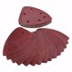 40pcs 60/80/120/240 Grit Mouse Sanding Sheets 140x100mm Triangle Sandpaper Sander Pads