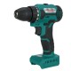 48VF Brushless High Power Torque Drill 2 Speed Rechargable Electric Screwdriver Drill With None/1/2 Pc Battery