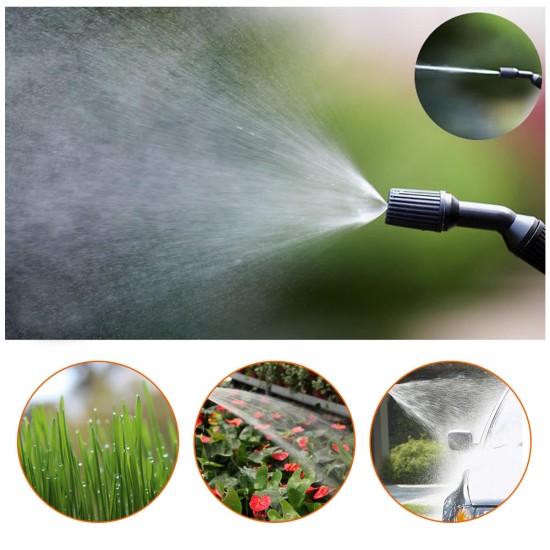 4L Pressure Sprayer Shoulder Pressure Sprayer Spray Bottle Home and Garden Sprinkler