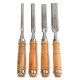 4Pcs 8/12/16/20mm Woodwork Carving Chisels Tool Set For Woodworking Carpenter