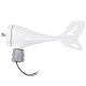 500W 12V/24V Wind Turbine 8 Leaves With Controller White Wind Generator