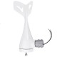 500W 12V/24V Wind Turbine 8 Leaves With Controller White Wind Generator