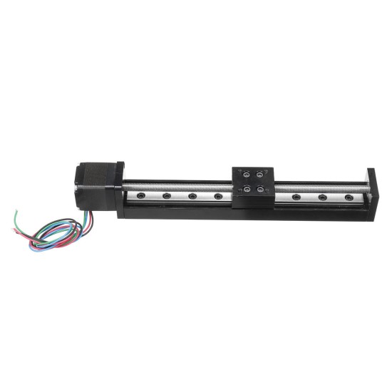 50/100/150/200mm T6 Linear CNC Slide Stage Actuator Motor Stepper Stroke Actuator