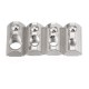 50pcs 30 Series Round Roll T Slot Elastic Nut Spring Nut for 30 Series Aluminum Profile