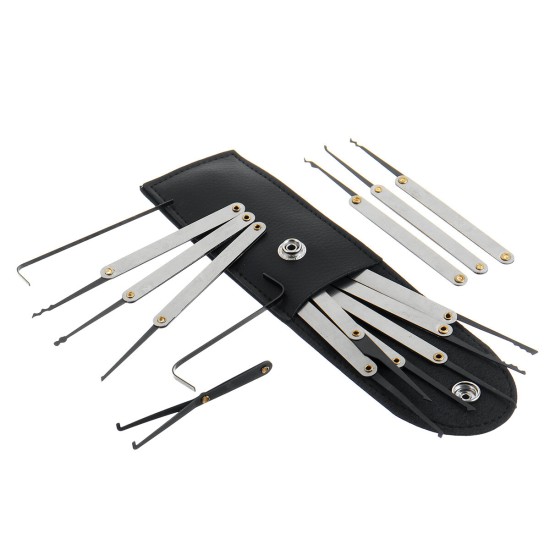 5/19/25PCS Unlocking Locksmith Practice Lock Pick Key Extractor Padlock Lockpick Tool Kits