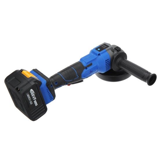 588VF Cordless Brushless 100mm 1580W Electric Angle Grinder 3 Gears Adjustable Grinding Machine Polisher