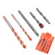 5Pcs Tile Glass Drill Set Magnetic Ring Cross Screwdriver Bit Multifunctional Cutter Marble