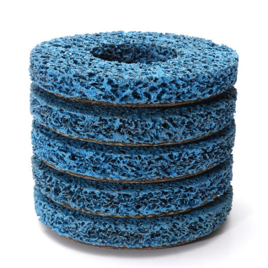 5pcs 110mm Polycarbide Abrasive Stripping Disc Wheel Rust And Paint Removal Abrasive Disc