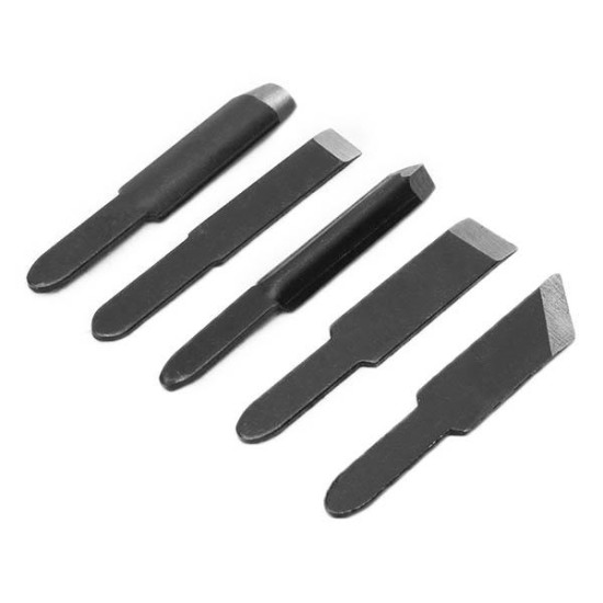 5pcs Carving Blades For Wood Working Carving Chisel Electric Carving Machine Tool