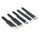 5pcs Carving Blades For Wood Working Carving Chisel Electric Carving Machine Tool