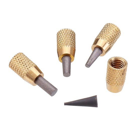 5pcs Sewing Agent Construction Tools Kit Tungsten Steel Seam Cone for Ceramic Tile