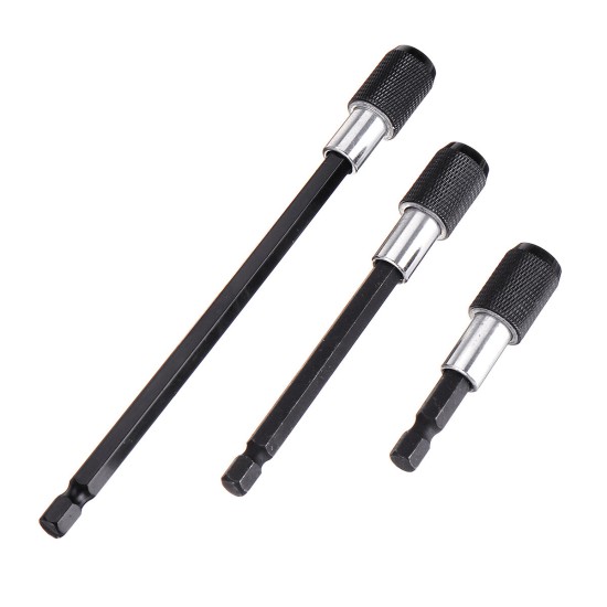 60/100/150mm Magnetic Bit Head Extension Pole Electric Drill Joint Extension Rod