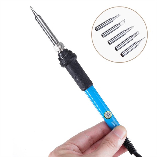 60W 20 in1 Solder Iron Tool Kit Electronics Welding Irons Solder Tools Adjustable Temperature