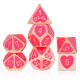 7Pcs kirsite Polyhedral Dices For RPG MTG DND Dungeons Dragons Role Playing Table Games Dice