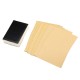 7pcs 154X100mm Flocking Yellow Sandpaper with Sponge Block