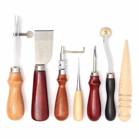 7pcs LeatherCraftool Hand Stitching Sewing Toolkits