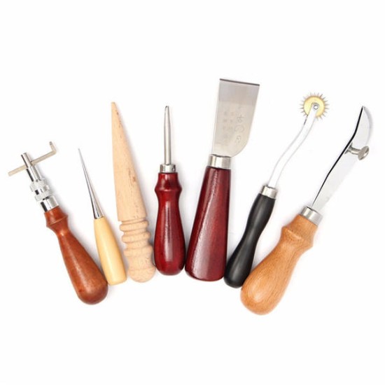 7pcs LeatherCraftool Hand Stitching Sewing Toolkits