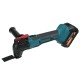 88VF Electric Oscillating Saw Cordless Woodworking Shovel Cutting Trimming Machine W/ None/1/2 Battery