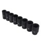 8Pcs 3/4 Inch Drive Deep Impact Socket Set 26-38mm Socket Kit