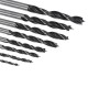 8pcs 3-10mm Carbon Steel Working Auger Drill Woodworking Tool Twist Drill Bit Set