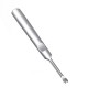 95/113/116/118mm V/U-shaped Silver Stainless Steel Hand Make Leather Trencher Slotting Tools Kit